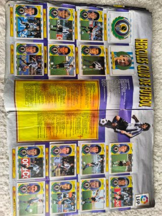 Album Cromos Liga 96/97