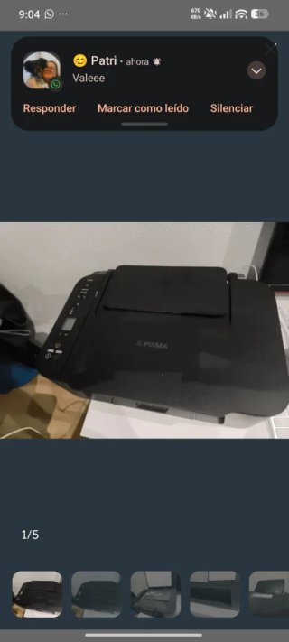 Impresora Canon PIXMA Negra