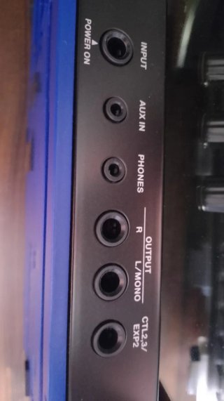 Pedalera multiefectos Guitarra Boss GT-1