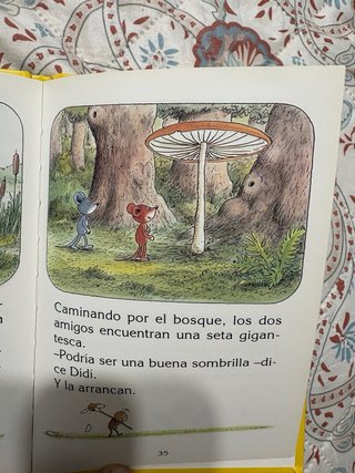Manuel y Didí y la seta gigante aventuras raton...