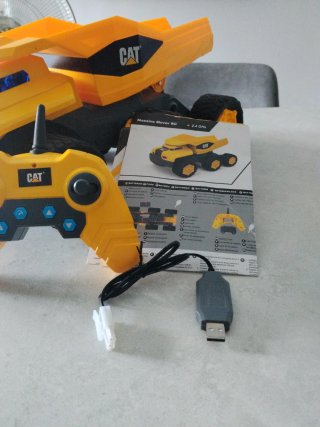 Camión teledirigido CAT Amarillo de gran potencia