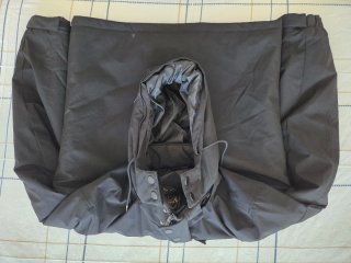 Parka Negra Poliéster Talla XL