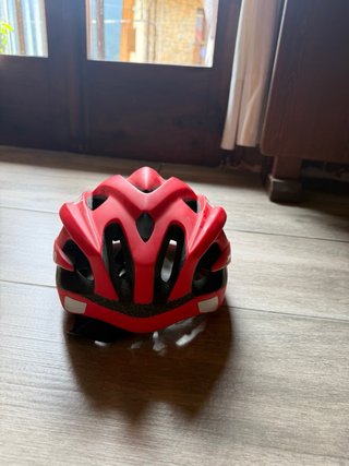 Casco Bici Btwin 500 Rojo Talla L