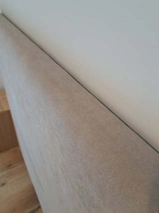 Cabecero Tapizado Beige 150x130cm