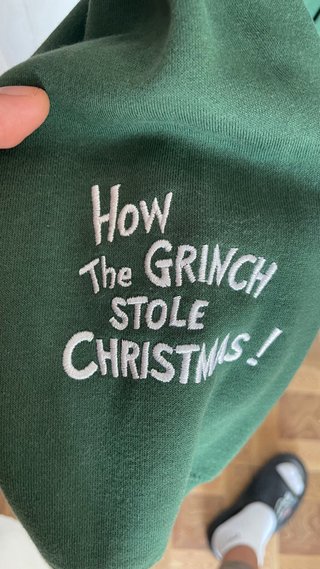 Sudadera El Grinch Primark Verde Talla L