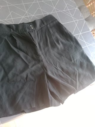 Bermudas Mujer Talla M Negro