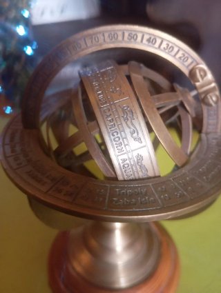 Armillare Bronzo Zodiaco