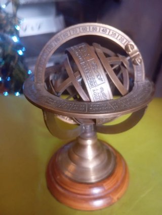 Armillare Bronzo Zodiaco