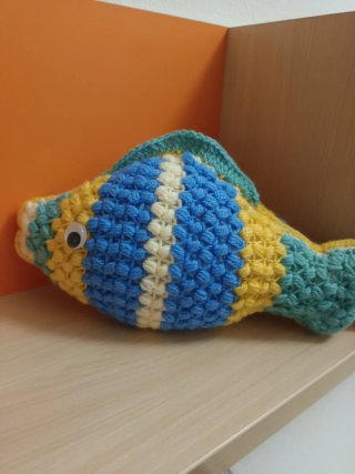 Pez de lana + Ballena de regalo