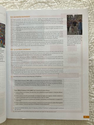 1 Bachillerato, Economía Revuela