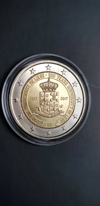 Moneta 2€ Belgio 2017 Università di Liegi FDC