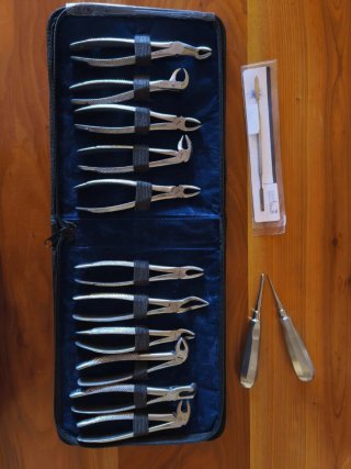 Material de extracción dental Completo