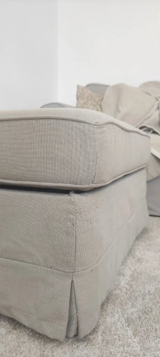 Sofá y Puff Ektorp Ikea