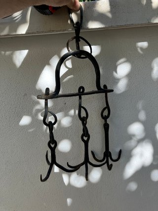 Gancho de pozo antiguo