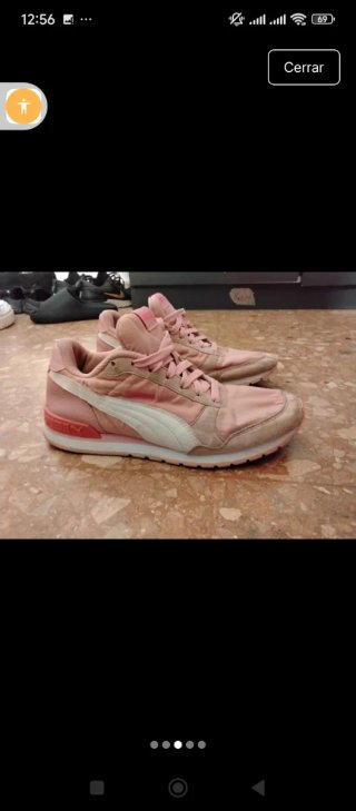 Deportivas Puma mujer rosas