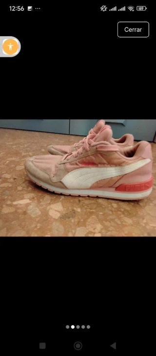 Deportivas Puma mujer rosas