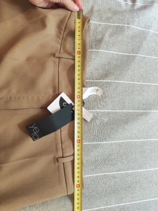 Pantalón de vestir mujer beige nuevo