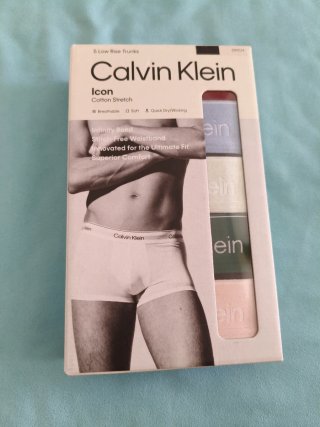 5 Calzoncillos Boxer Calvin Klein Talla S
