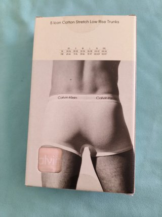 5 Calzoncillos Boxer Calvin Klein Talla S