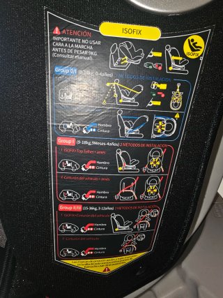 Silla de coche para bebé