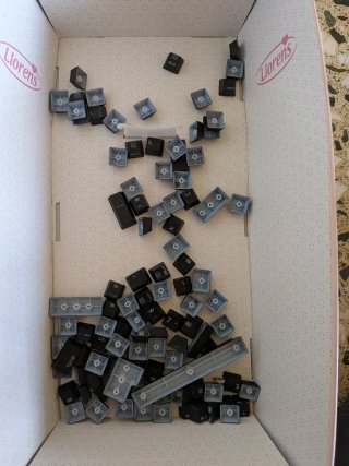 Teclado Mecánico Krom Kratos  Brown