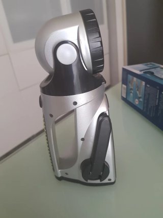 Linterna dinamo eléctrica sin pilas