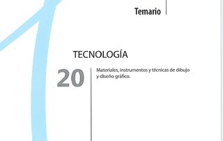 Temario Tecnología Secundaria Oposiciones