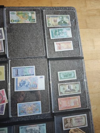 Lote Billetes Internacionales Colección