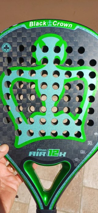 Racchetta Padel Black Crown Piton Air 12K