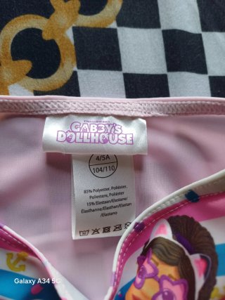 Costume da bagno bambina 4-5 anni