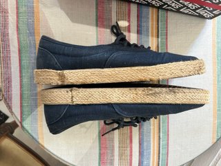 Zapatillas Vans de lona con suela de esparto