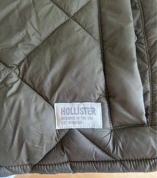Chaleco Hollister Verde Talla M