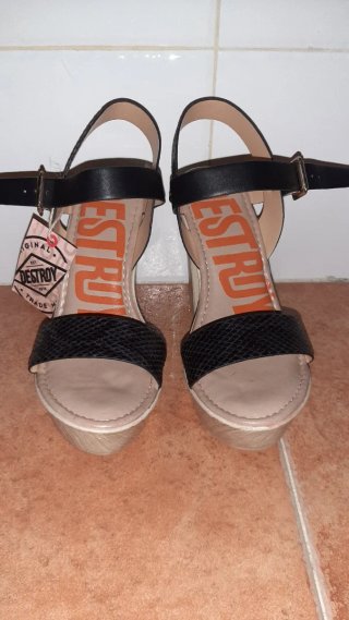 Sandalias Destroy Negro