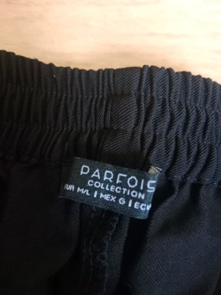 Pantalón mujer Parfois negro Talla M/L
