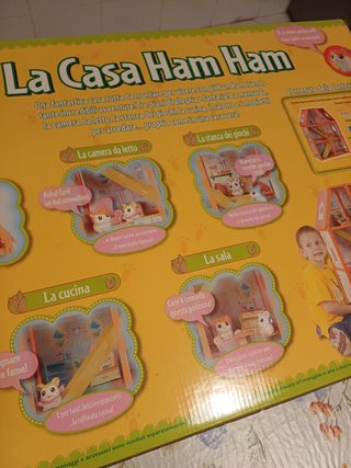 La Casa Ham Ham di Hamtaro da costruire