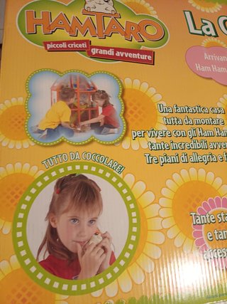La Casa Ham Ham di Hamtaro da costruire
