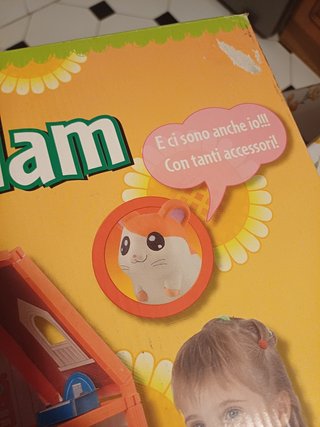 La Casa Ham Ham di Hamtaro da costruire