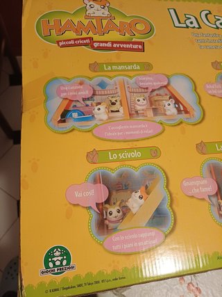 La Casa Ham Ham di Hamtaro da costruire