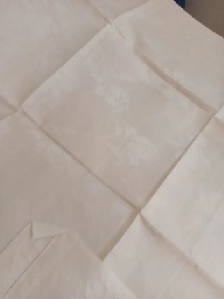 Dos toallas adamascadas de lino nuevas