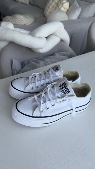 Converse Blancas Talla 36.5