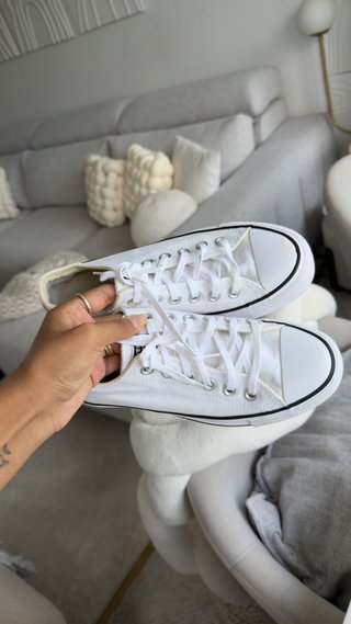 Converse Blancas Talla 36.5