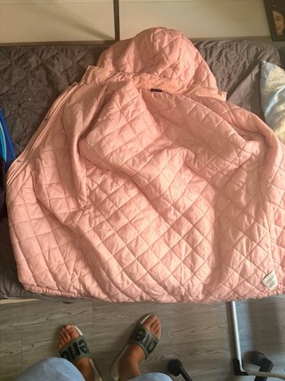 Giacca/parka imbottita rosa Jean Pascale – tg.46