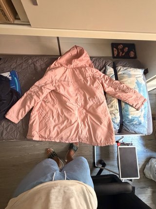 Giacca/parka imbottita rosa Jean Pascale – tg.46