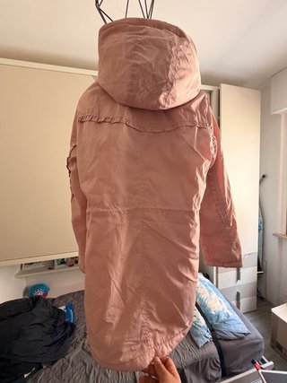 Giacca/parka imbottita rosa Jean Pascale – tg.46