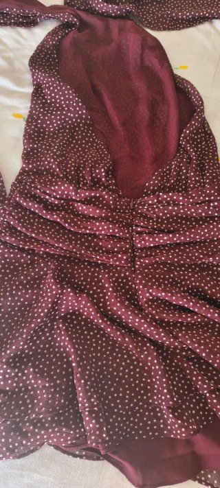 Vestido Mango lunares
