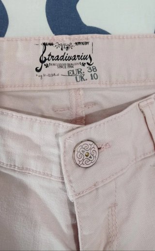 Pantalón mujer rosa talla M