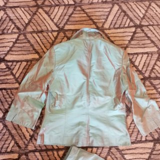 Traje pantalón ANTONELLE verde azulado