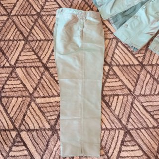 Traje pantalón ANTONELLE verde azulado