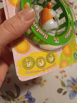 Hamtaro Nella Ruota Vintage Giochi Preziosi