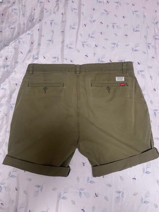 Levi's XX Chino Shorts Talla 36 Verde Oliva